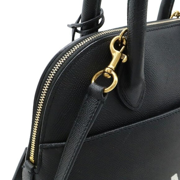 BALENCIAGA Black Leather Shoulder Bag - Picture 8 of 9